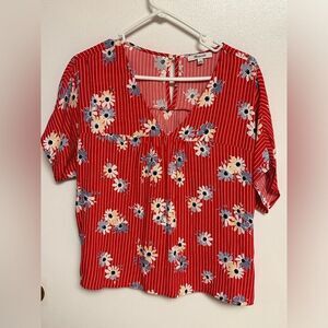 Madewell Petite Rhyme Top in Daisy‎ Society Sz S EUC